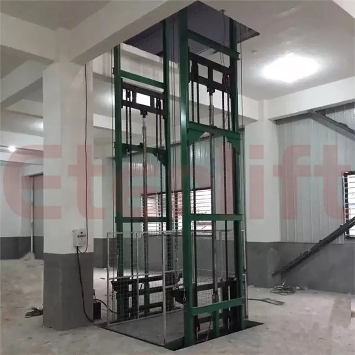 1500kg Warehouse Freight Elevator