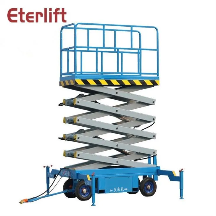 Traction Type Mobile Scissor Lift Platform