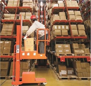 Elektriskais pasūtījumu komplektētājs Reclaimer krāvējs