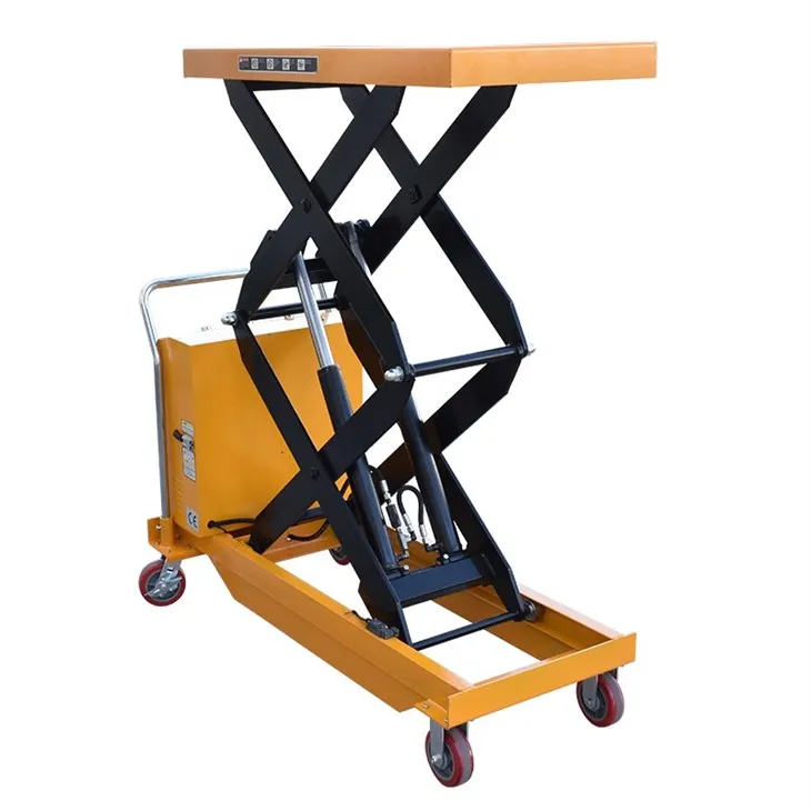 Electric Mobile Scissor Lift Trolley