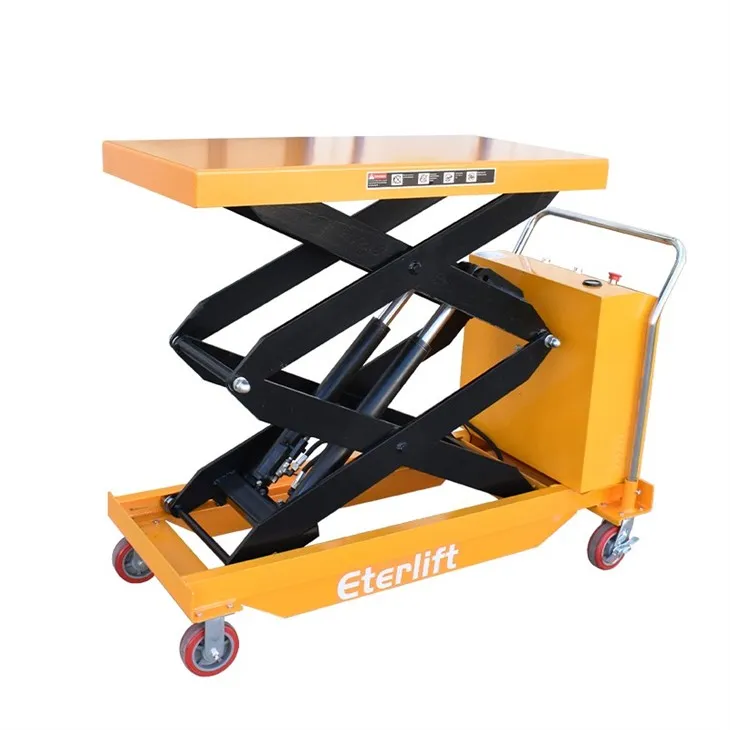 Electric Mobile Scissor Lift Trolley
