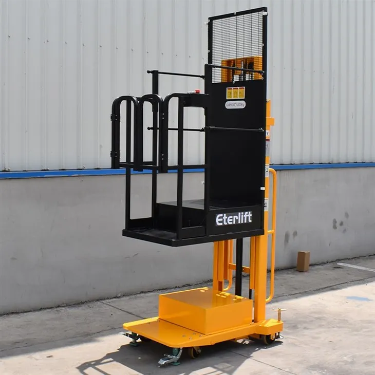 Vertical Lift Electric Order Picker
