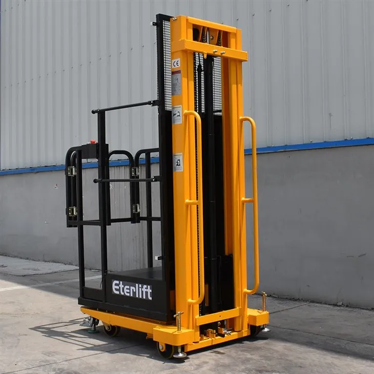 Vertical Lift Electric Order Picker