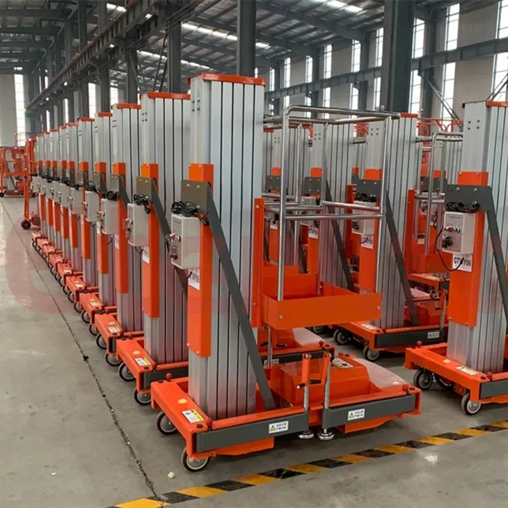 Viena masta alumīnija sakausējuma pacēlājs