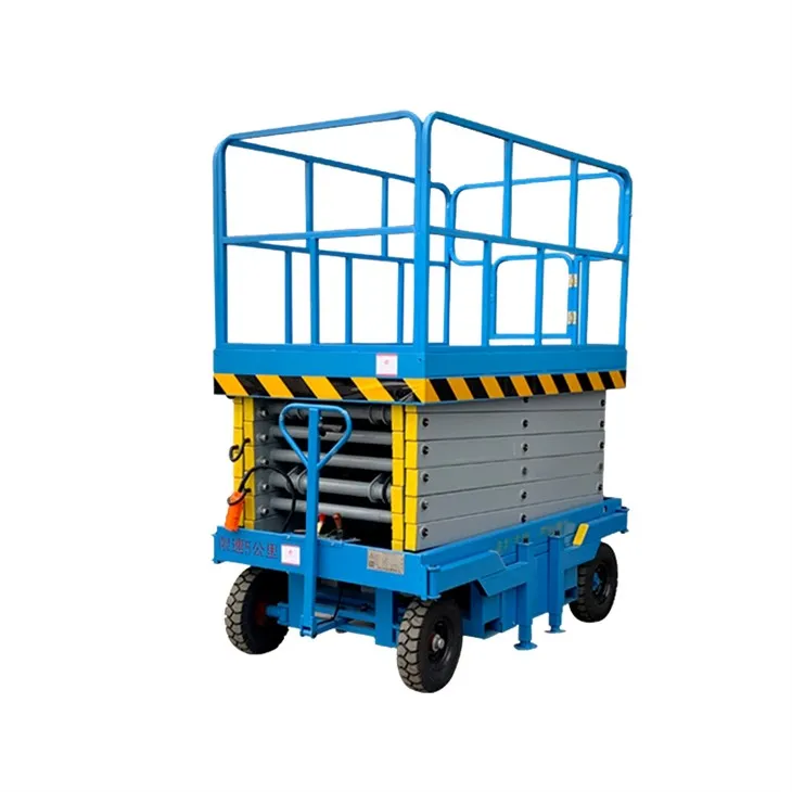 Mobilā šķērveida tipa gaisa platforma